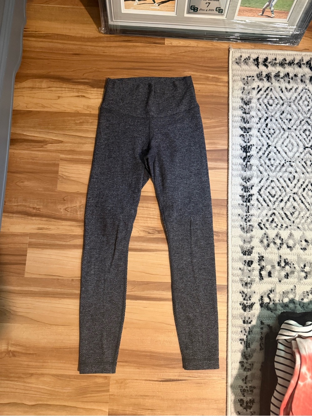 lululemon athletica Heathered Dark Gray High-Rise Leggings